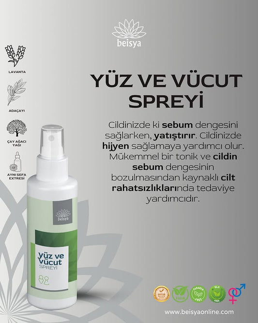 Beisya Yüz Ve Vücut Spreyi 150 Ml