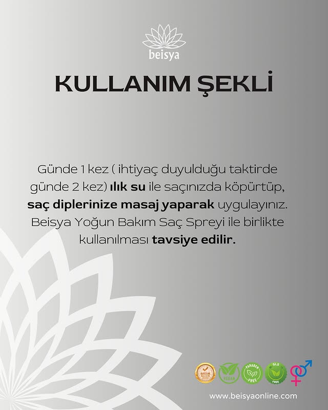 Beisya Saç Güçlendirici Şampuan 400 ml