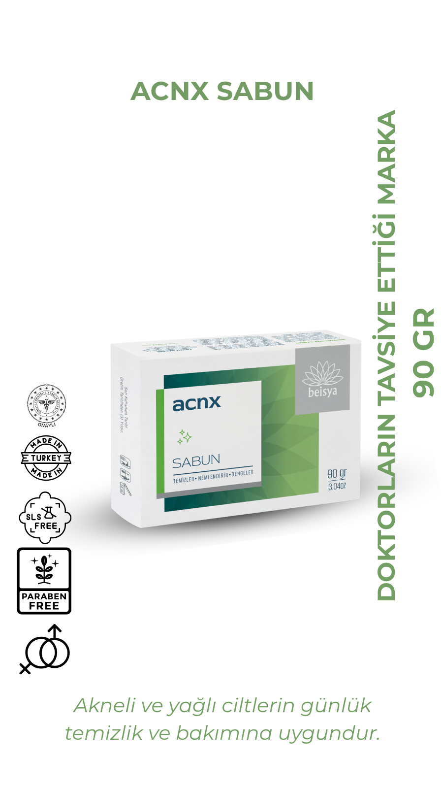 Beisya Acnx Sabun 90 gr