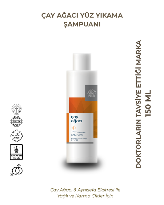 Beisya Çay Ağaçlı Yüz Yıkama Şampuanı 150 ml