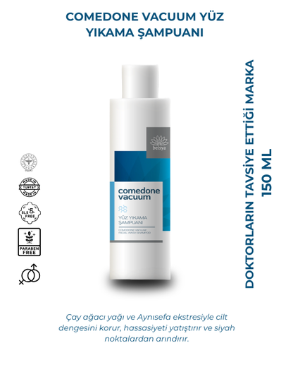 Beisya Comedone Vakuum Yüz Yıkama Şampuanı 150 Ml