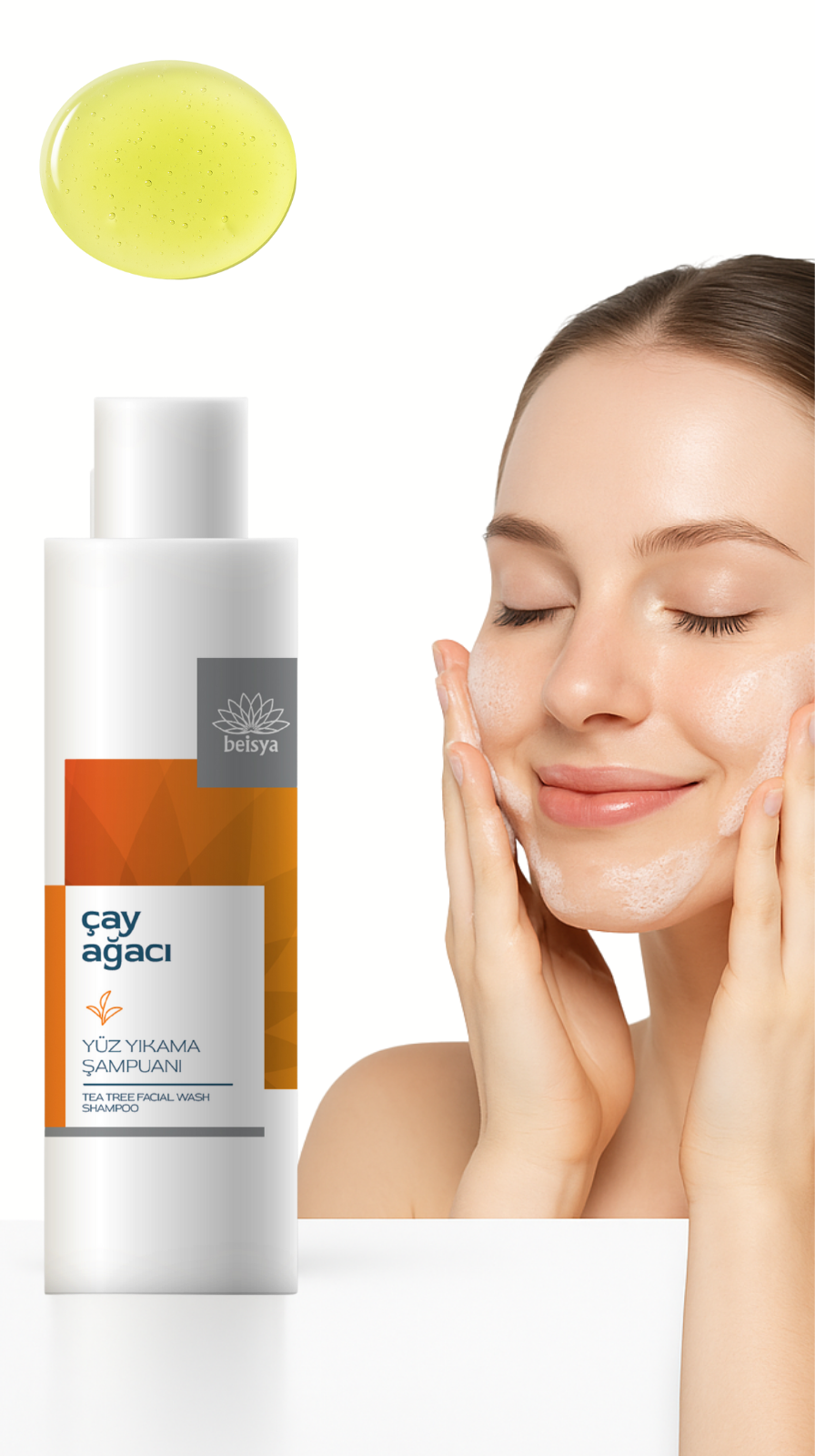 Beisya Çay Ağaçlı Yüz Yıkama Şampuanı 150 ml