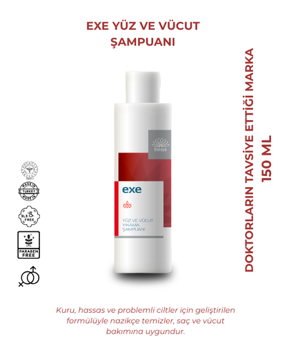 Beisya Exe Yüz Ve Vücut Şampuanı 150 ml