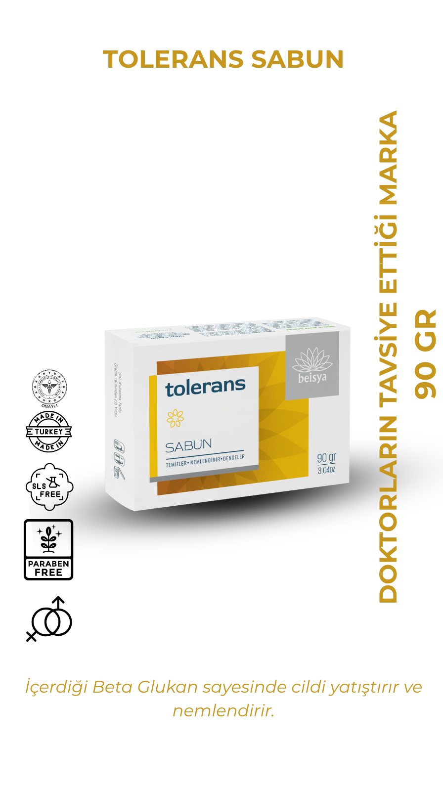 Beisya Tolerans Sabun 90 gr