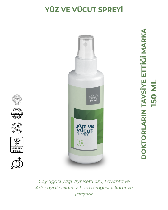 Beisya Yüz Ve Vücut Spreyi 150 Ml