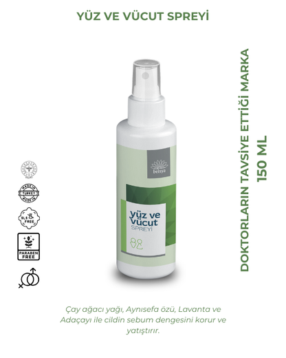 Beisya Yüz Ve Vücut Spreyi 150 Ml