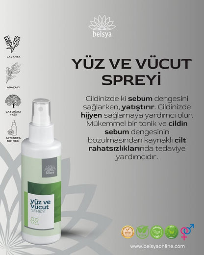 Beisya Yüz Ve Vücut Spreyi 150 Ml