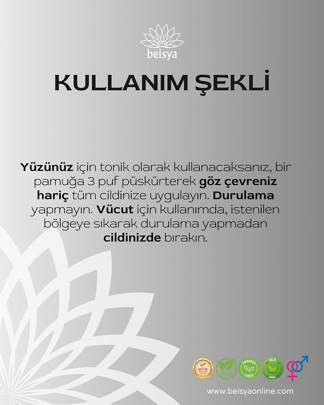 Beisya Yüz Ve Vücut Spreyi 150 Ml