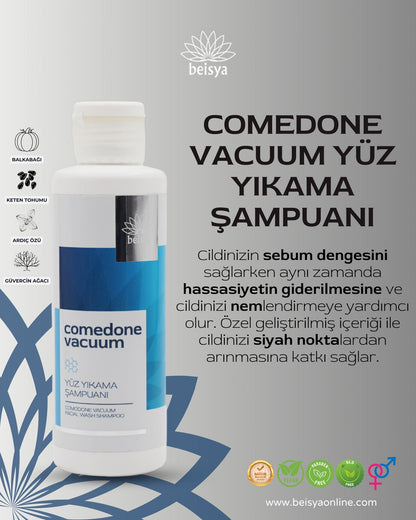 Beisya Comedone Vakuum Yüz Yıkama Şampuanı 150 Ml