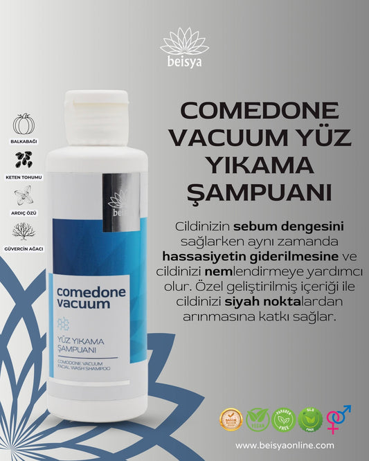 Beisya Comedone Vakuum Yüz Yıkama Şampuanı 150 Ml