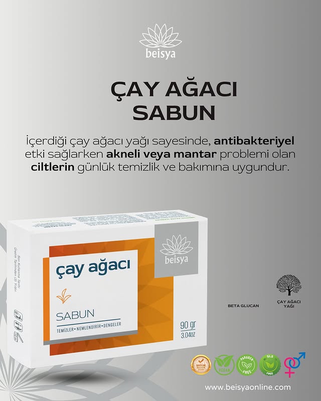 Beisya Çay Ağacı Sabun 90 gr
