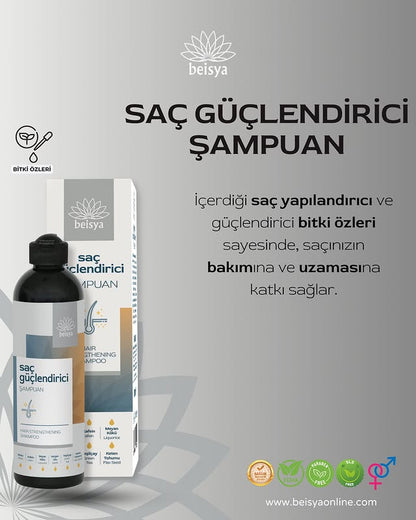 Beisya Saç Güçlendirici Şampuan 400 ml
