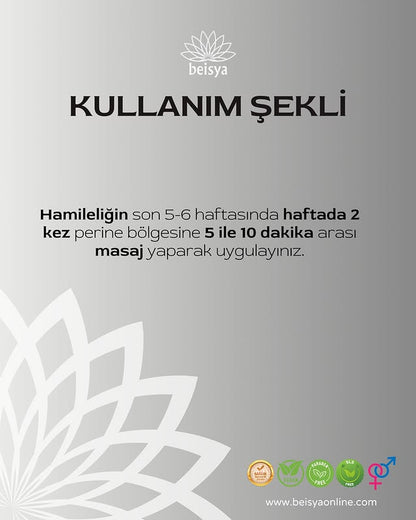 Beisya Perine Nemlendirici Bakım Yağı 150 ml