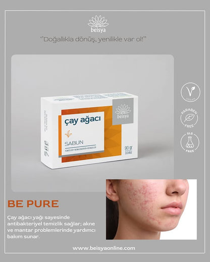 Beisya Çay Ağacı Sabun 90 gr